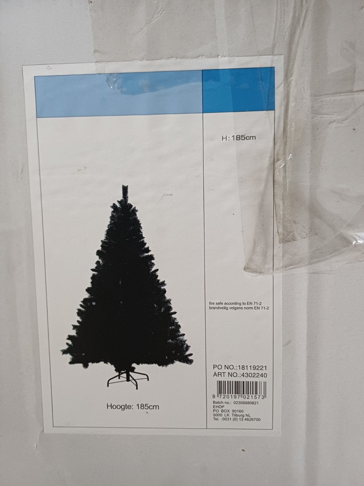 kunstkerstboom (Zwart), Diversen, Kerst, Ophalen