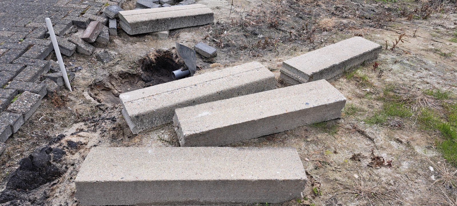 Stoepranden / Beton Bielzen, Ophalen, Gebruikt, Biels, Minder dan 25 cm