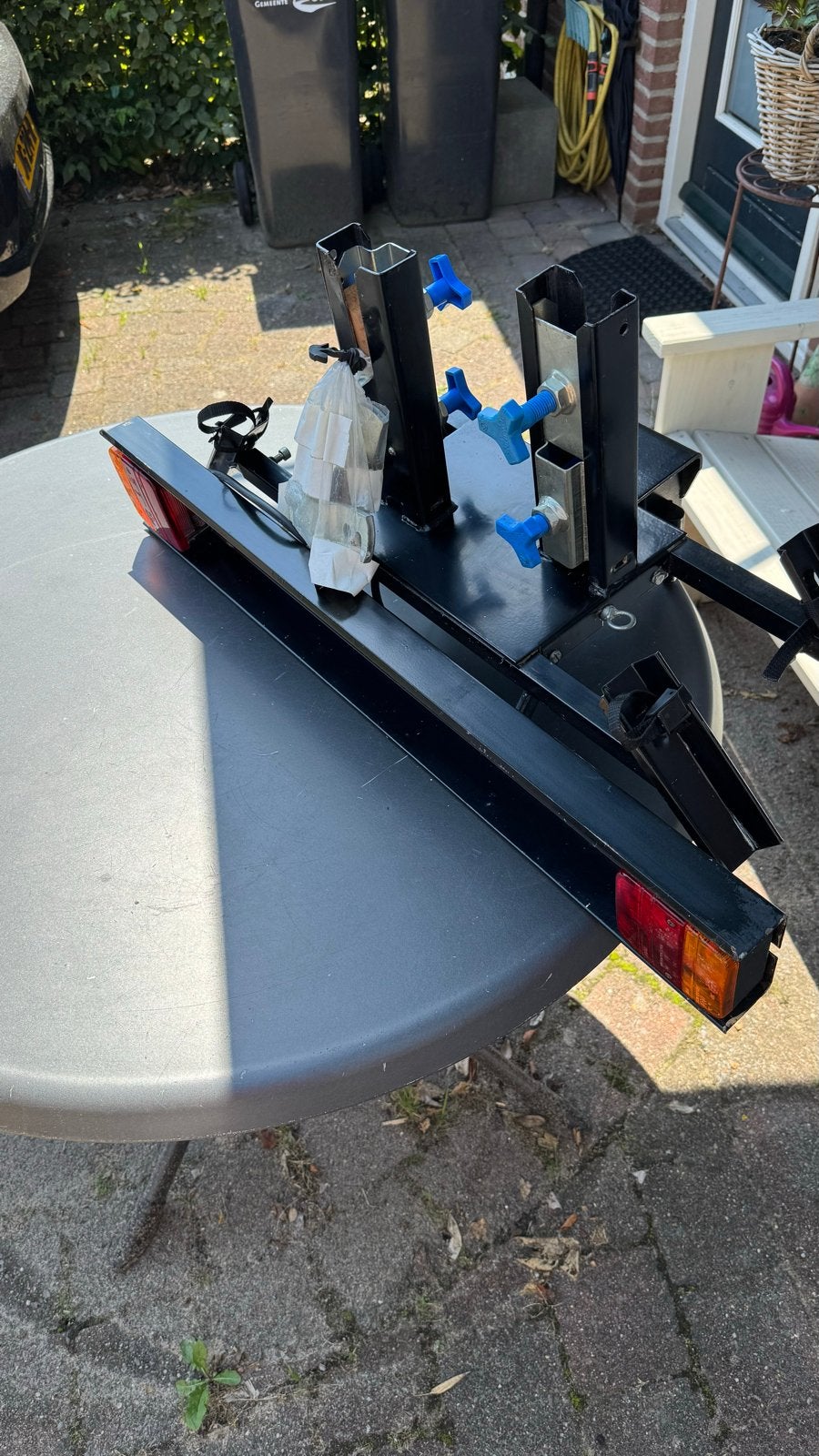 Twinny load fietsendrager voor 2 fietsen, Ophalen, Gebruikt, 2 fietsen, Trekhaakdrager