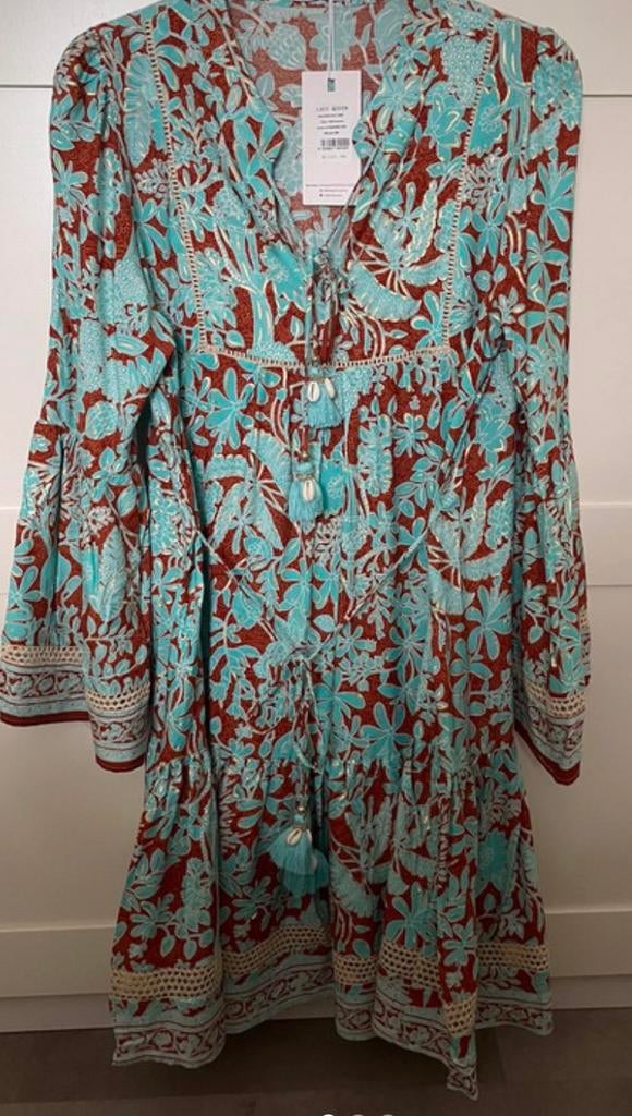 Last queen ibiza  jurk m, Maat 38/40 (M), Overige kleuren, Nieuw, Ophalen of Verzenden