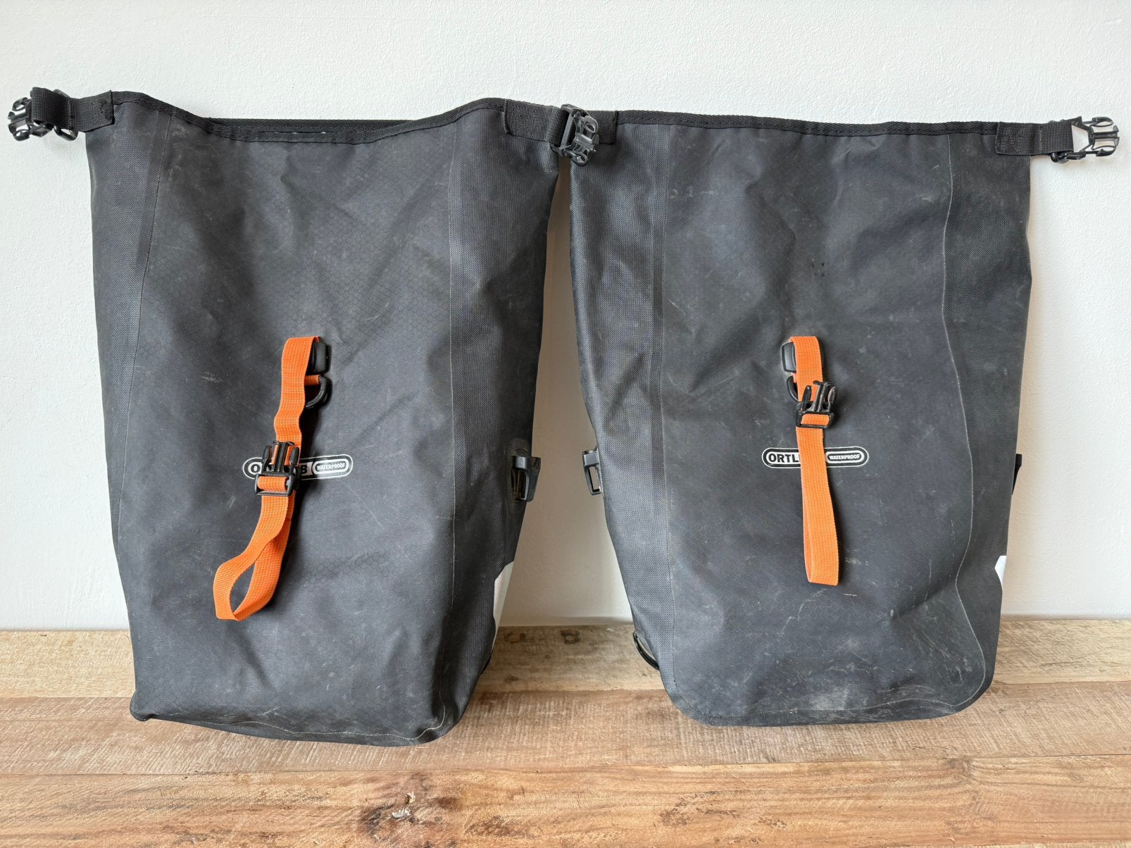 Ortlieb gravelpack QL2.2 mat zwart- set van 2 fietstassen, Fietsen en Brommers, Fietsaccessoires | Fietstassen, Ophalen of Verzenden