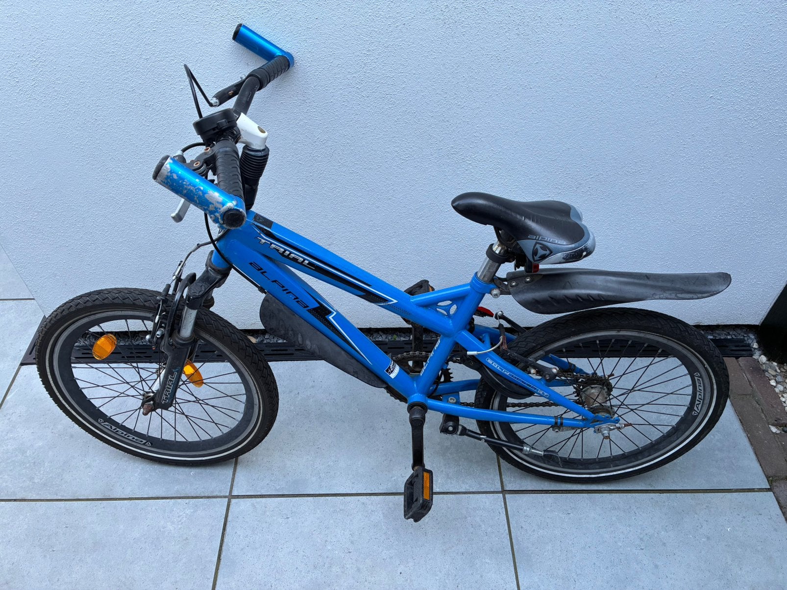 Stoere Alpina Trial jongensfiets 20 inch, Ophalen, Gebruikt, Alpina, Terugtraprem