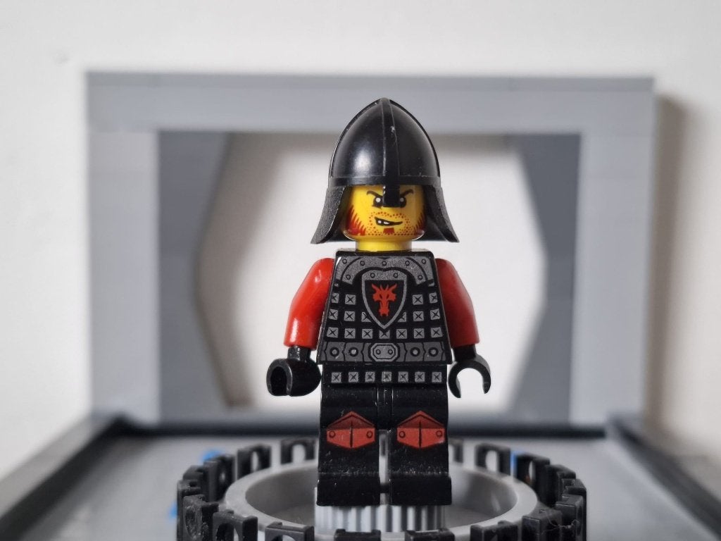 LEGO Castle - minifiguur - cas529 - Dragon Knight Angry, Lego, Ophalen of Verzenden, Zo goed als nieuw, Minifiguur