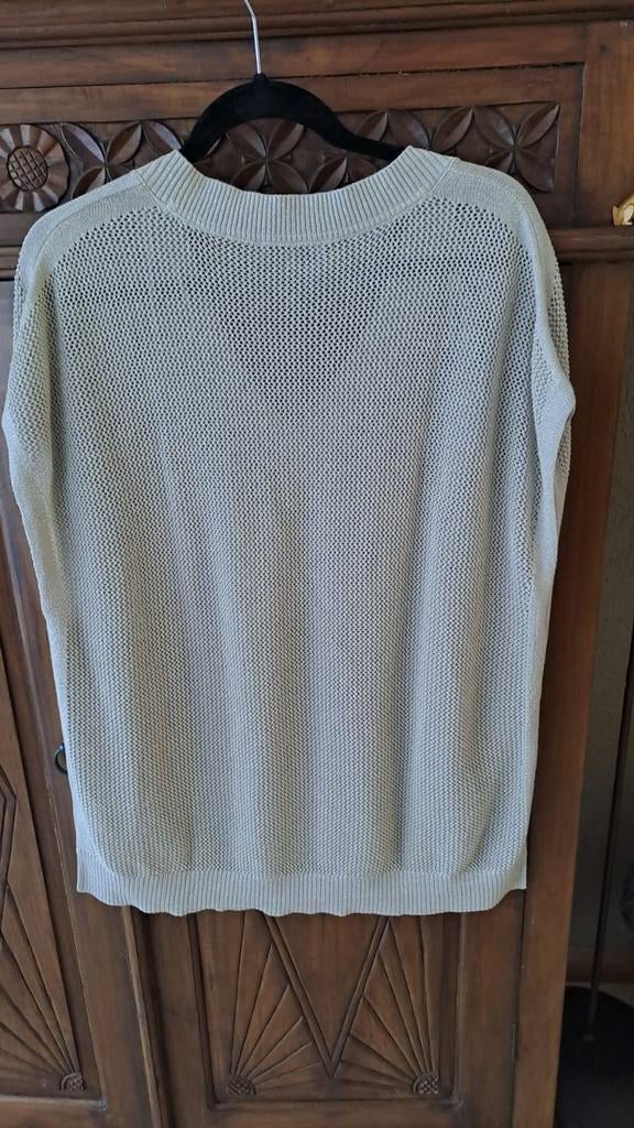 Les Copines gebreide top met zilver lurex spencer, Kleding | Dames, Overige kleuren, Maat 46/48 (XL) of groter, Ophalen of Verzenden