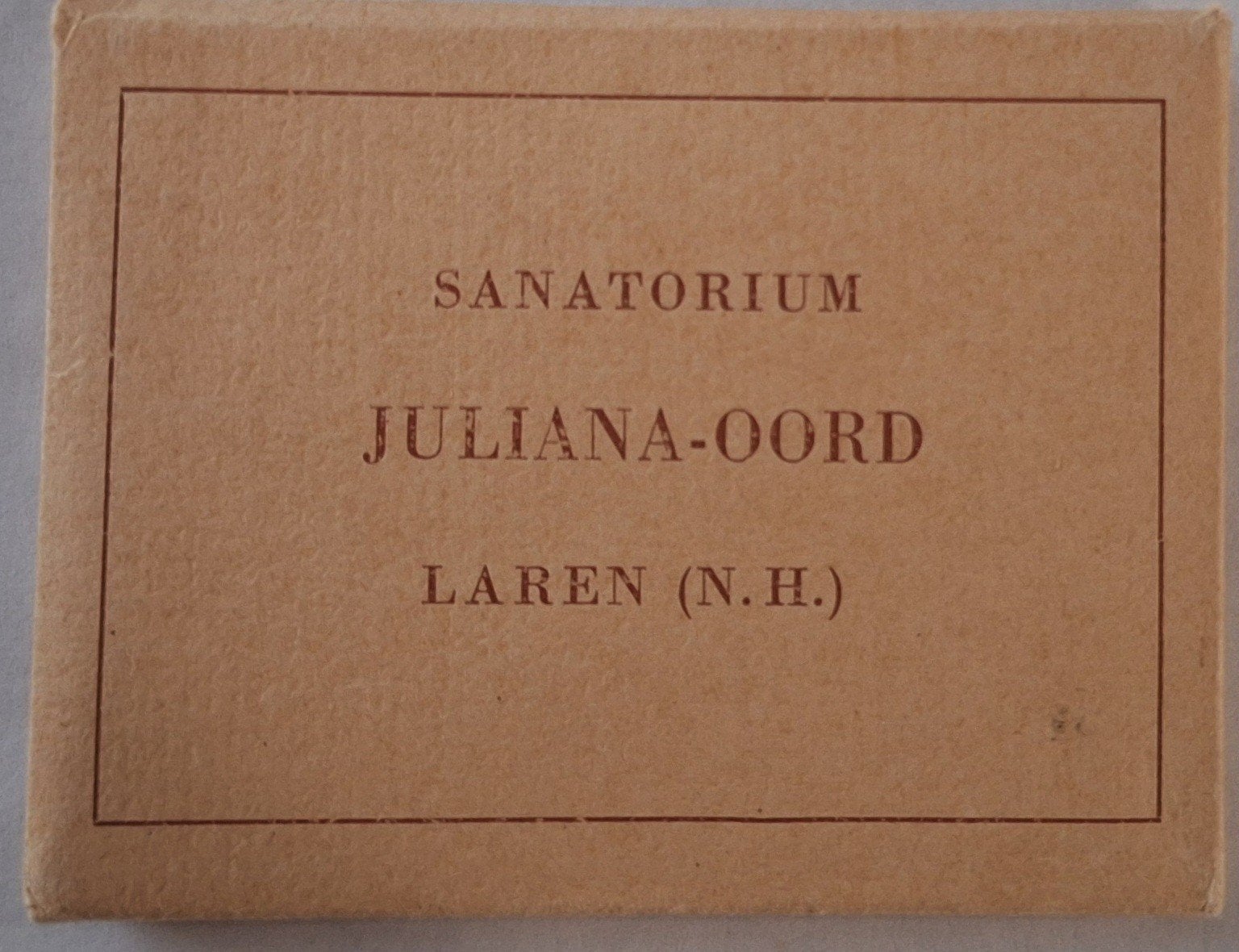 Set van 10 oude foto's Sanatorium Juliana-Oord Laren, Ophalen of Verzenden
