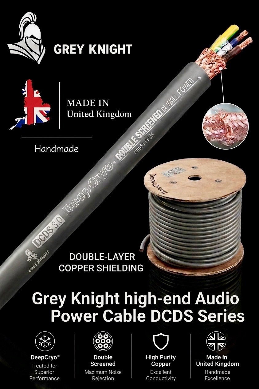 Grey Knight DCDS 3.0 High-End Audio installatie kabel, Windmill Audio™, Nieuw, David.liefting@hotmail.com, Ophalen of Verzenden
