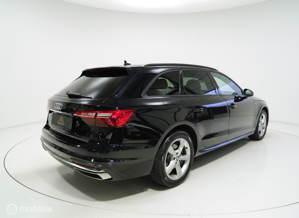 Audi A4 Avant 40 TFSI Pro Line Facelift |Trekhaak|Led|Navi|, Auto's, Audi, Gebruikt, Zwart, 1984 cc, Automatische klimaatregeling