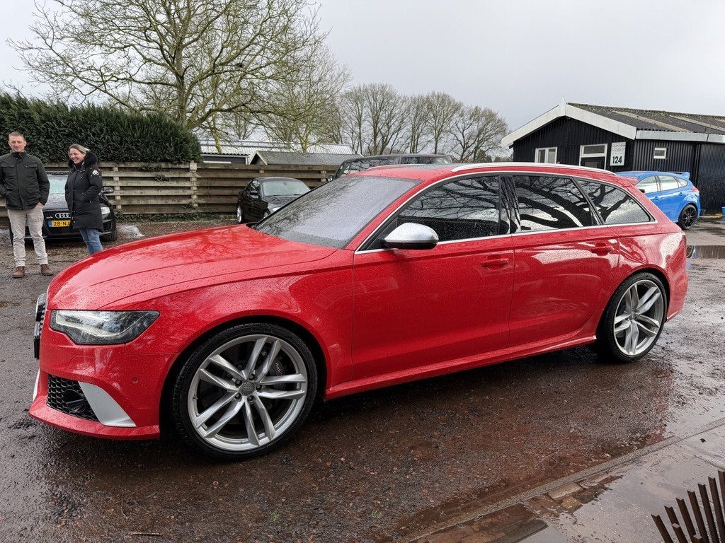 Audi A6 Avant 4.0 TFSI RS 6 67.xxxkm!|MISANO.ROOD|B&O|PANO|K, Auto's, Audi, Automaat, Euro 5, Gebruikt, 8 cilinders