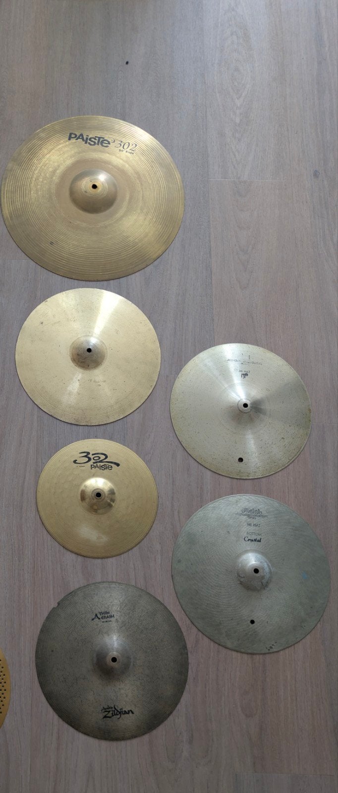 Cymbalen/bekkens, Ophalen of Verzenden, Gebruikt
