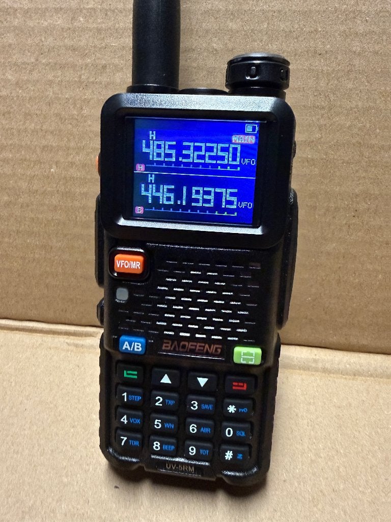 Baofeng - UV-5RM, Ophalen of Verzenden, Zo goed als nieuw, Portofoon of Walkie-talkie, Met broekklem