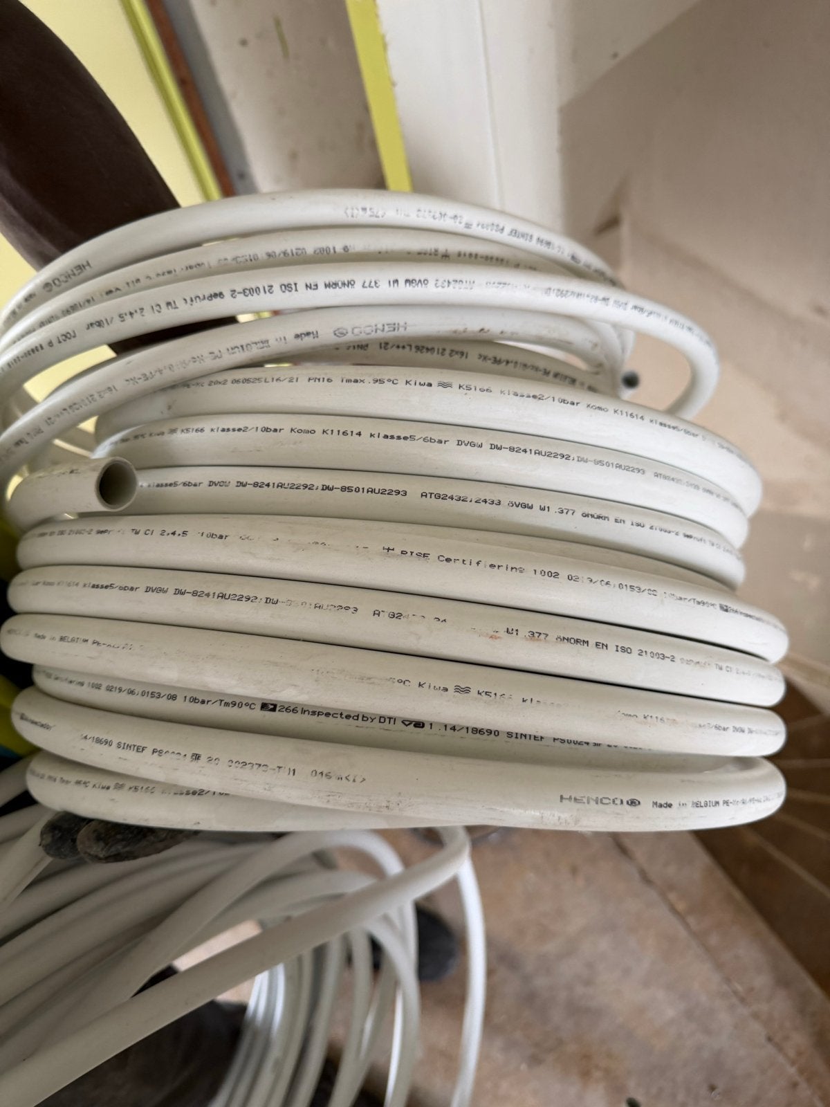 Henco meerlagenbuis 16mm - 10 bar - 90C, Ophalen of Verzenden, Nieuw, Overige merken, Kabel of Snoer