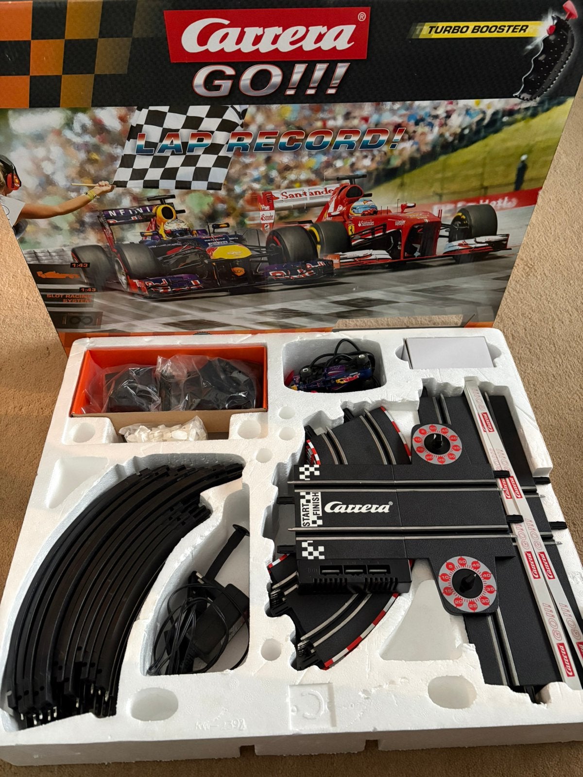 Carrera go race, Kinderen en Baby's, Ophalen, Zo goed als nieuw, Elektrisch, Carrera
