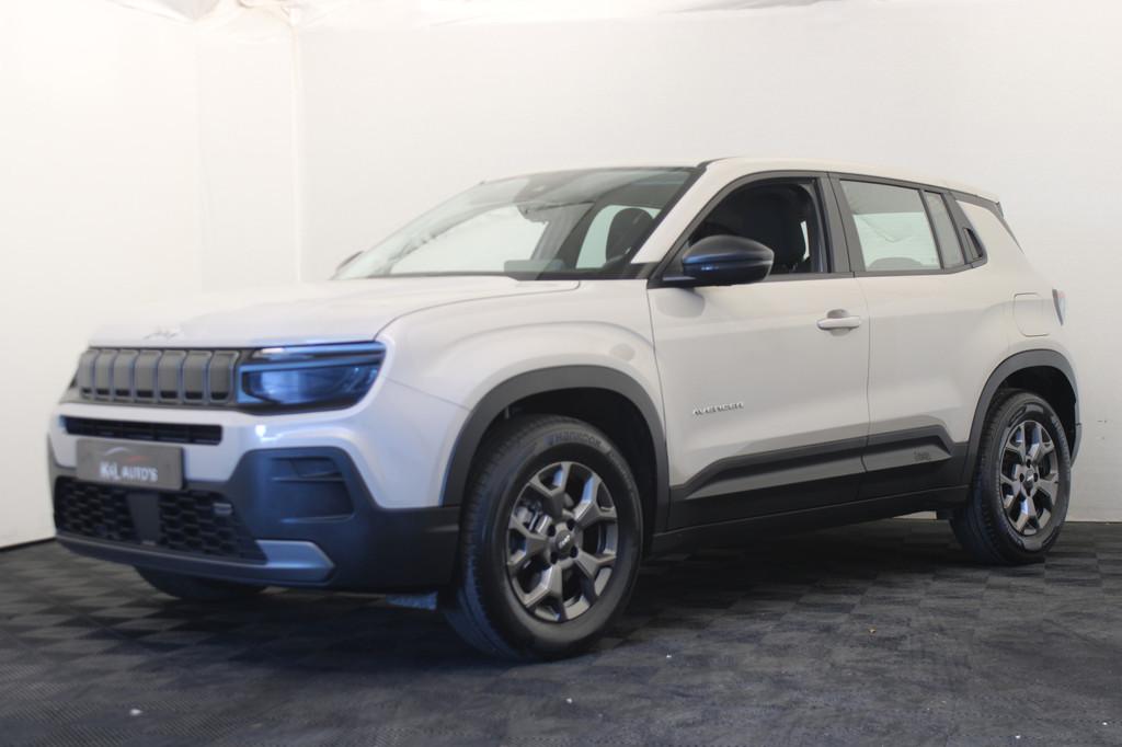 Jeep Avenger 1.2 e-Hybrid Longitude |Carplay| (bj 2024), Auto's, Jeep, 1263 kg, Stof, Gebruikt, Zwart