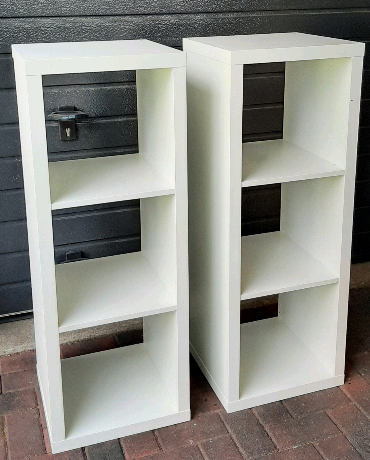 2x ikea kallax Vakkenkast  1x3 Vakken, Ophalen