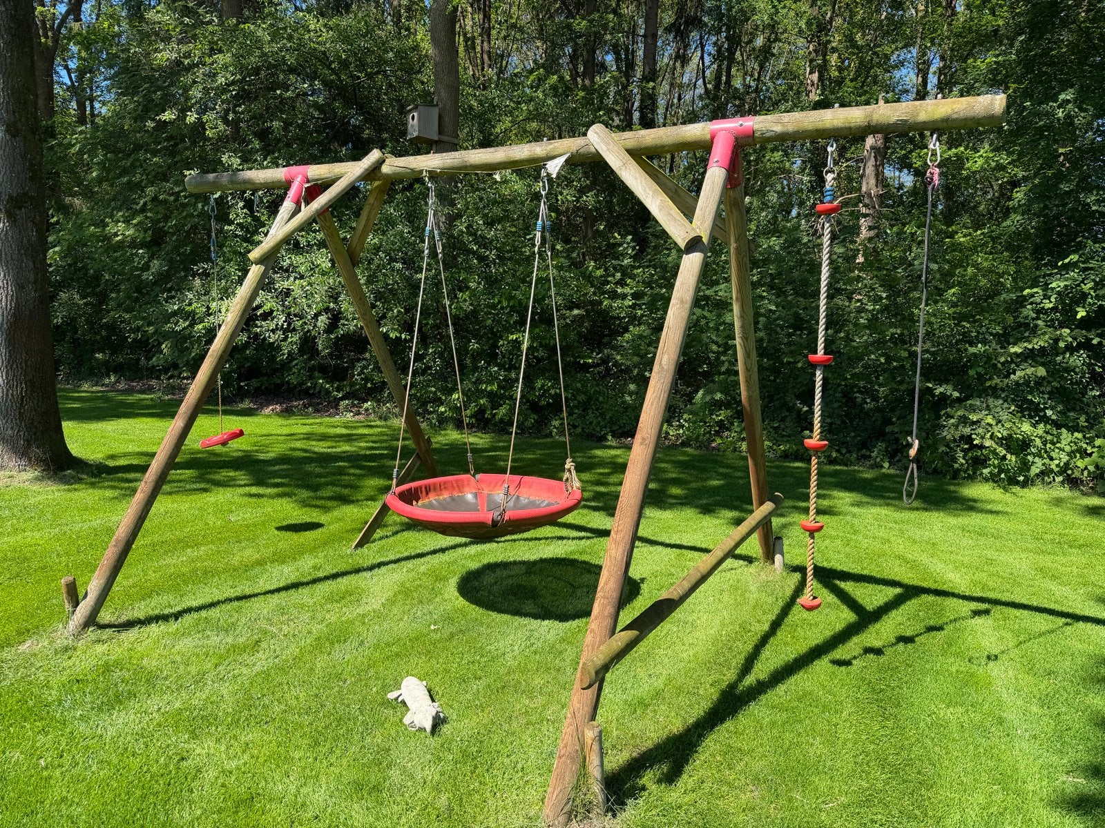 Schommel met vogelnestschommel, Ophalen, Gebruikt, Schommel