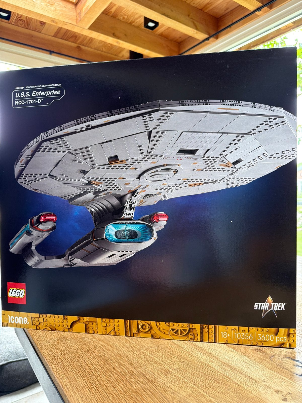 LEGO Star Trek U.S.S. Enterprise NCC-1701-D Nieuw, Ophalen of Verzenden, Nieuw, Overige merken