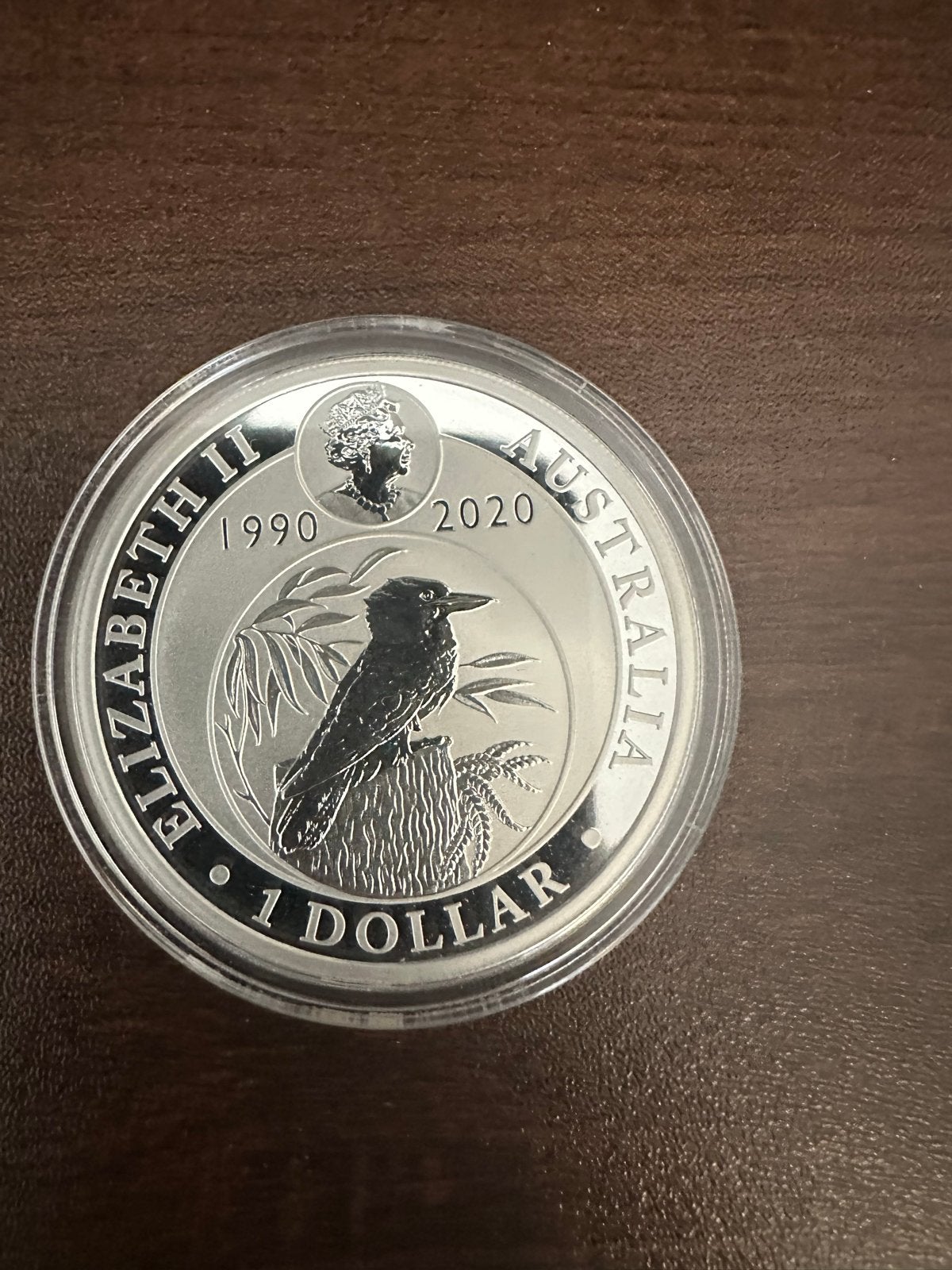 2020 Australische Kookaburra Zilveren Munt 1 Dollar, Verzenden, Zuidoost-Azië, Losse munt, Zilver