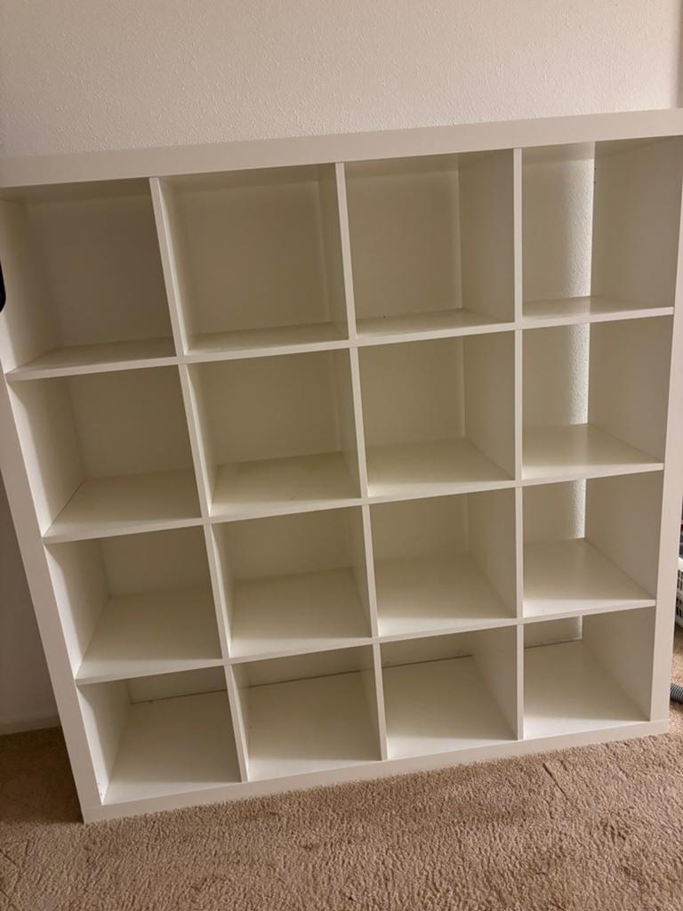 Kast met 16 vakken wit 150x150x40, Huis en Inrichting, Kasten | Wandmeubels, Ophalen, Zo goed als nieuw, Minder dan 150 cm, Minder dan 100 cm