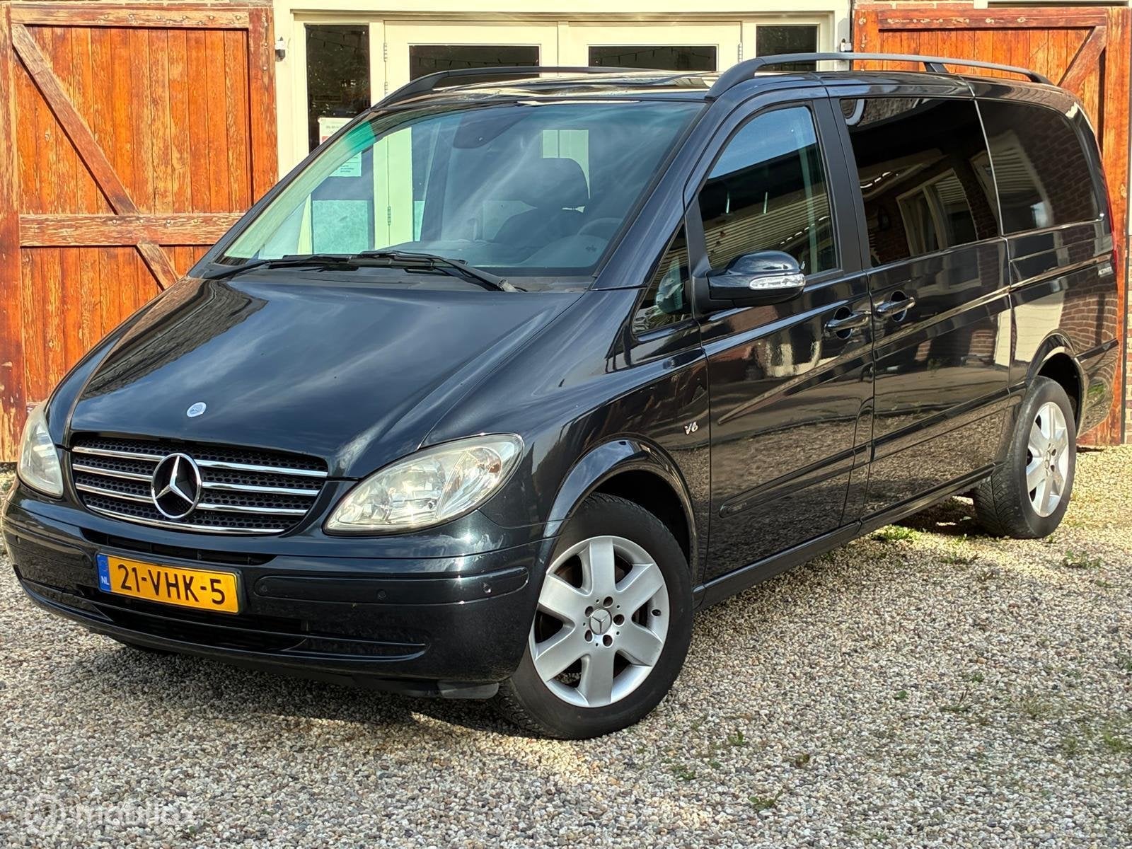 Mercedes Viano 3.0 CDI V6 Autom Dubbel Cabine. 1e eigenaar, Gebruikt, Bedrijf, Diesel, Grijs