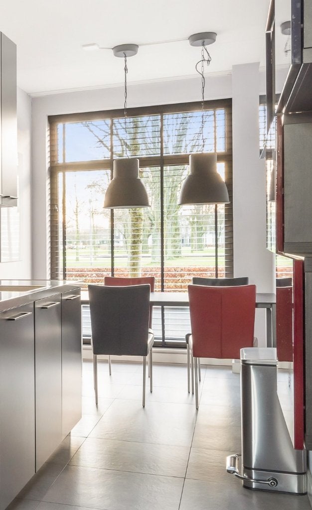 2x IKEA HEKTAR Hanglamp – Donkergrijs, Ophalen, Zo goed als nieuw, Metaal, Minder dan 50 cm