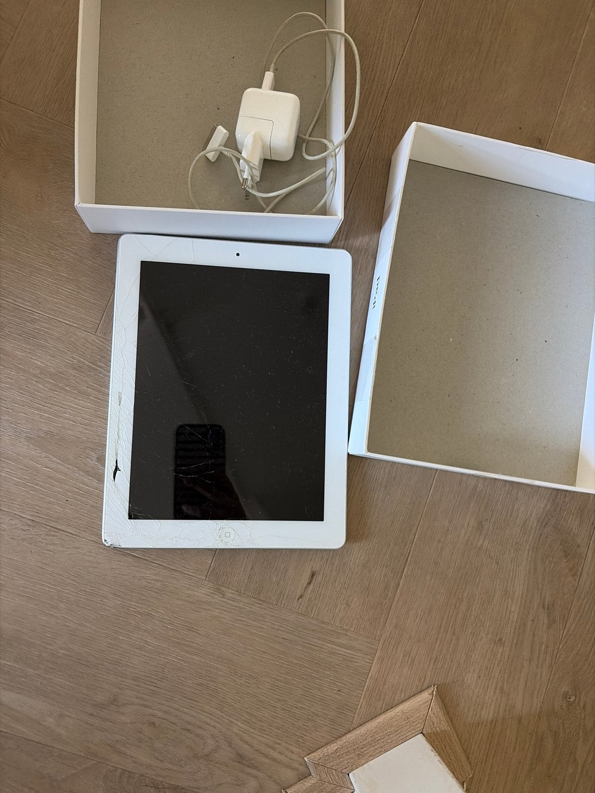 Apple iPad (oud model) - Scherm defect, Computers en Software, 10 inch, Apple iPad, Wit, Ophalen of Verzenden