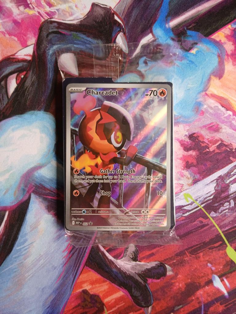 Charcadet #022 Mega Evolution Promo [ Sealed ], Ophalen of Verzenden, Nieuw, Losse kaart, Foil