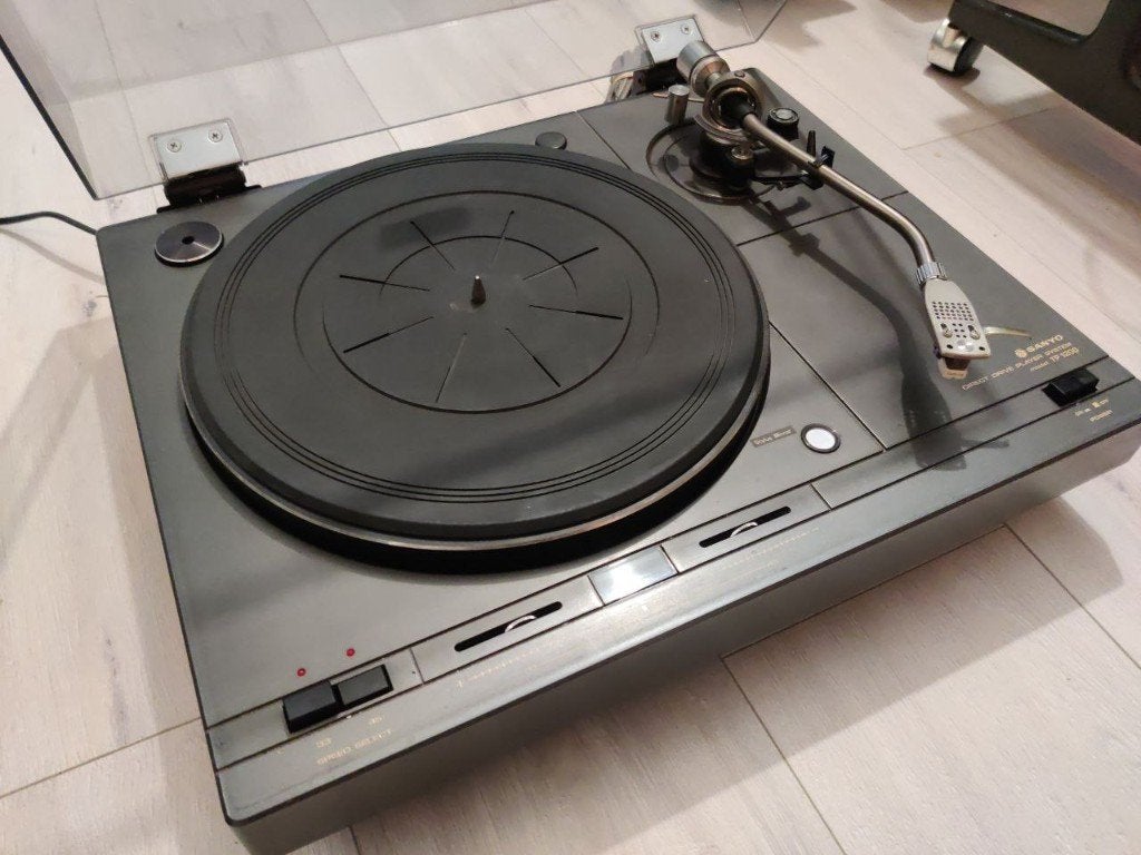 Sanyo TP 1200 platenspeler jaren 70 Direct Drive, Audio, Tv en Foto, Platenspelers, Ophalen of Verzenden, Overige merken