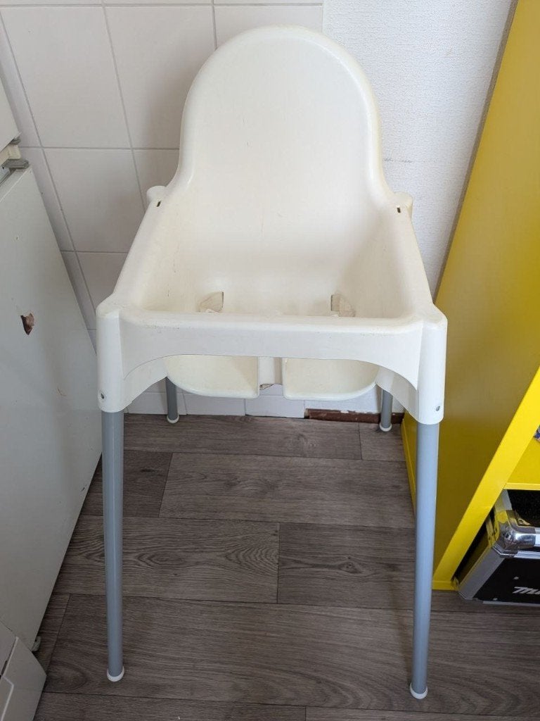 Antilop eetstoel van Ikea | wit ( met riem zonder blad ), Ophalen, Gebruikt, Overige typen, Gordel(s)