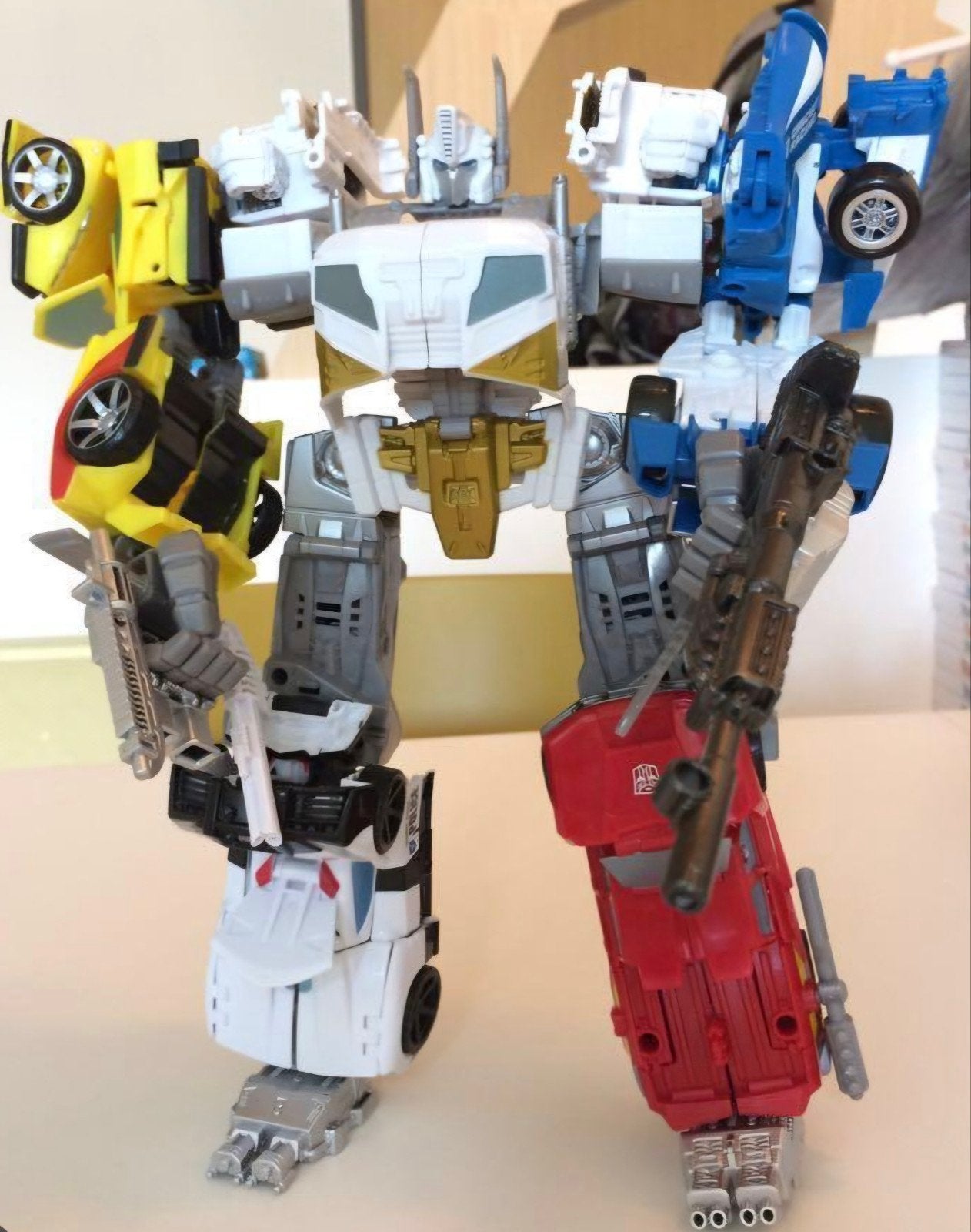 Transformers Combiner Wars Optimus Maximus set, Verzamelen, Overige generaties, Ophalen of Verzenden, Zo goed als nieuw, Autobots