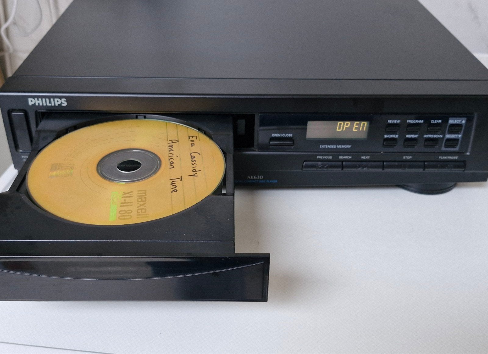 Philips AK-630, Ophalen, Philips