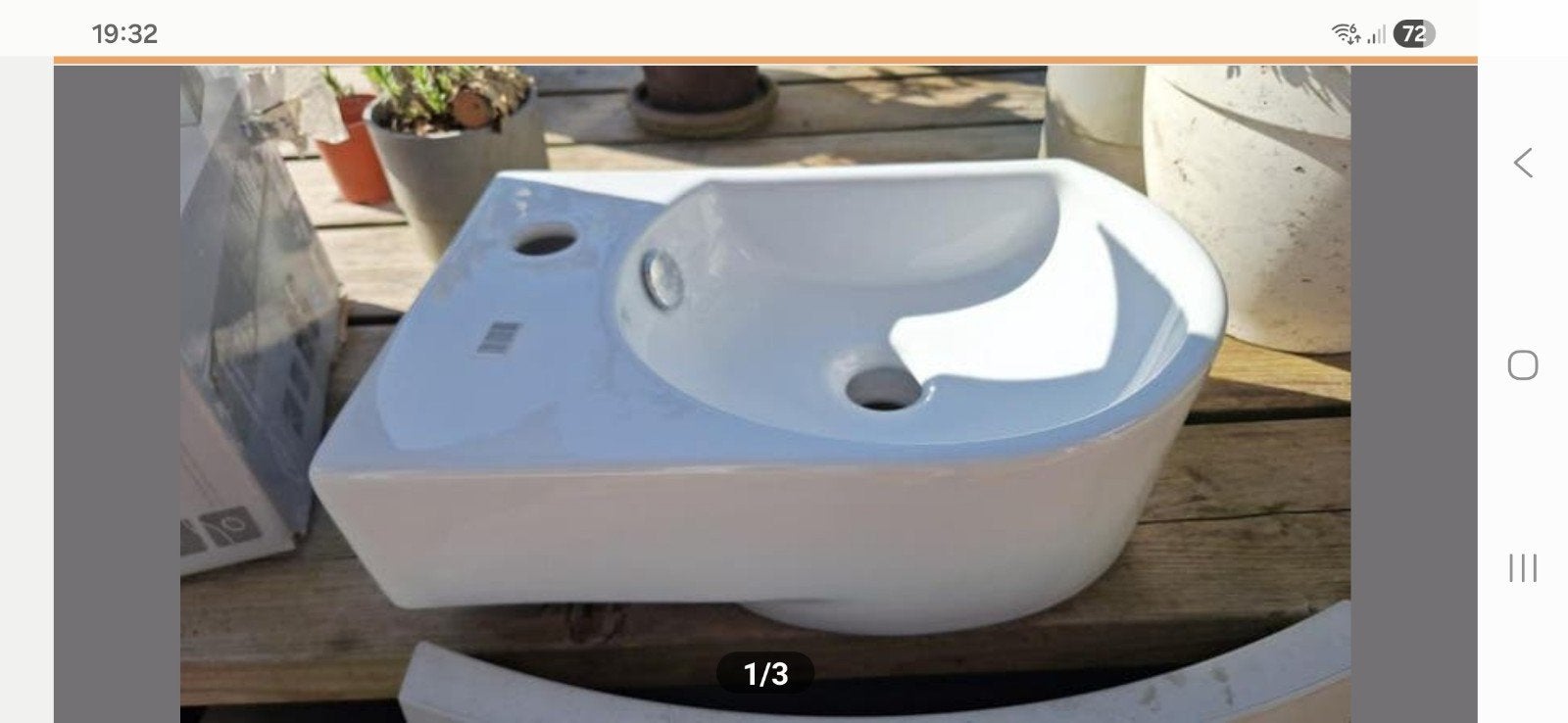 Wasbakje, nieuw, Ophalen, Nieuw, Toilet