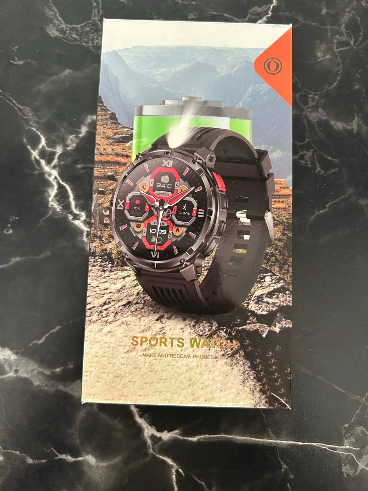 Nieuwe Smartwatch - Sportief en Multifunctioneel, Nieuw, Ophalen of Verzenden, Waterdicht, Grijs