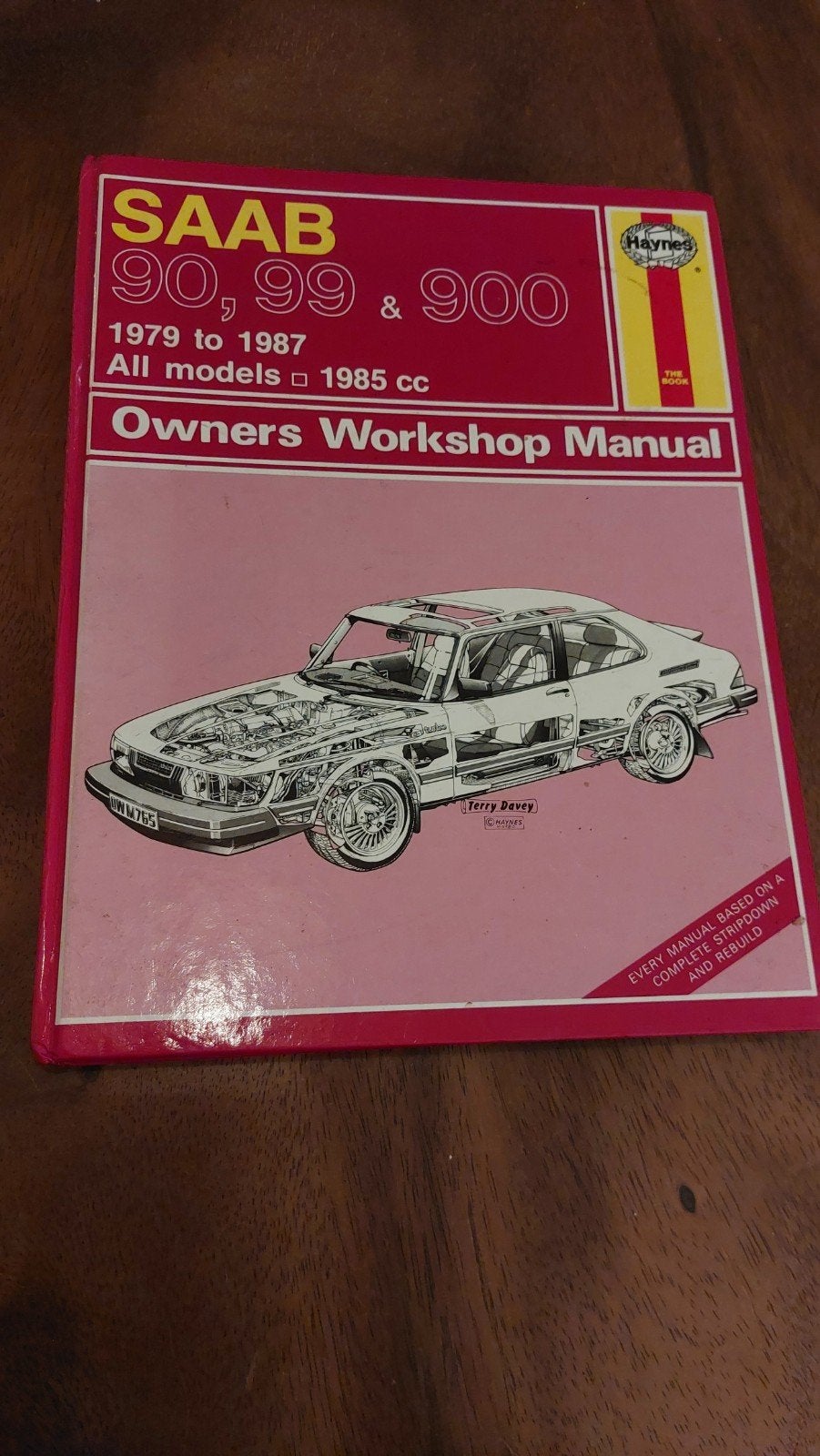 Saab 90 99 900 1979 tot 1987 haynes repair manual, Auto diversen, Ophalen of Verzenden