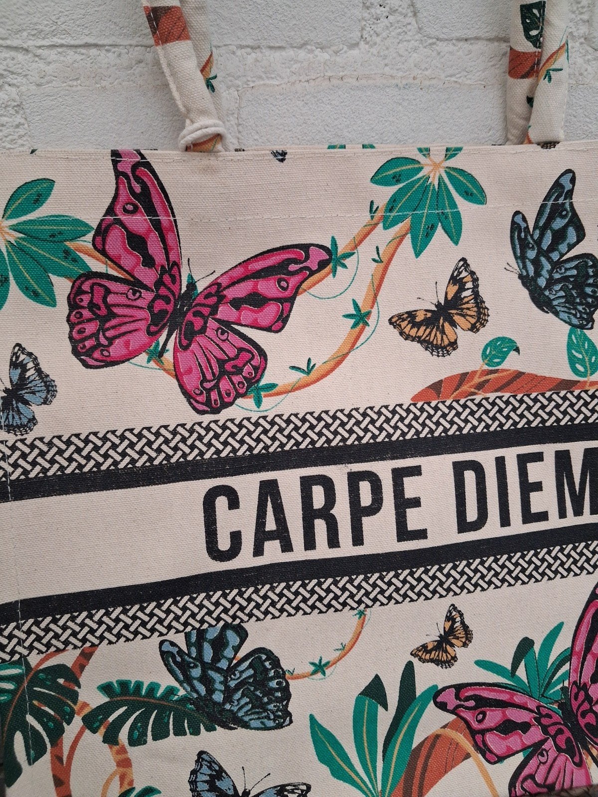 Carpe Diem shopper 

39x33x14 cm, Verzenden, Shopper, Nvr, Nvt
