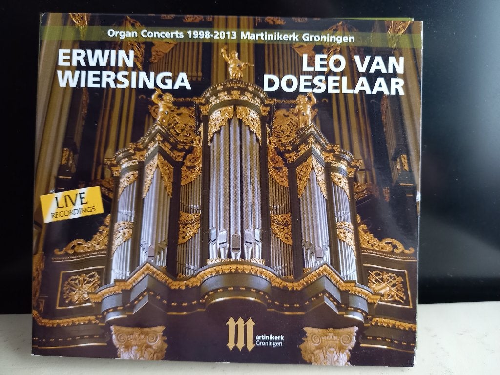 Wiersinga Erwin & Leo van Doeselaar - Organ Concerts - 2CD, Ophalen of Verzenden, Modernisme tot heden, Zo goed als nieuw, Overige typen