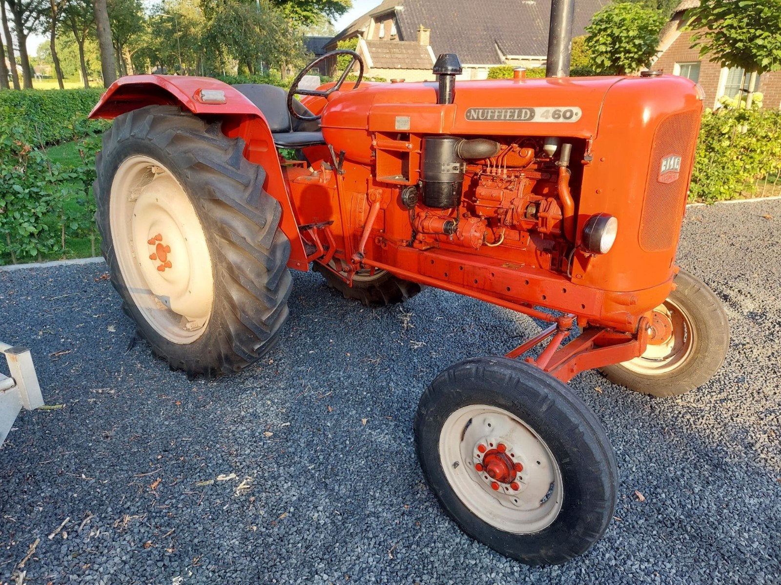 te koop nuffield 4.60 zeer goede staat ( MET KENTEKEN), Ophalen, Oldtimer, Tot 80 Pk, Tot 2500