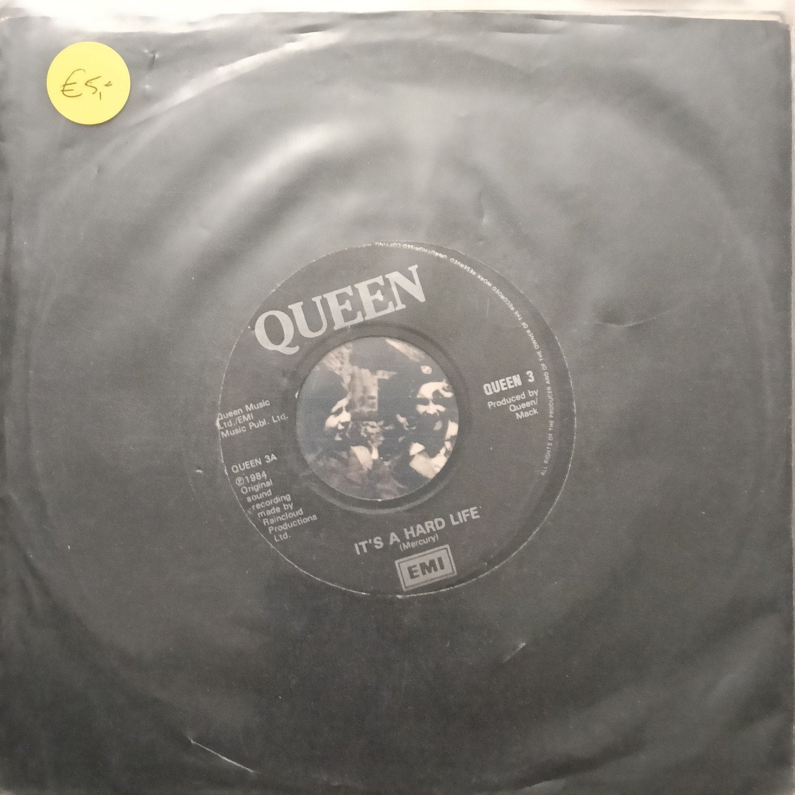 Queen It's a hard life, Ophalen of Verzenden, Zo goed als nieuw, 7 inch, Pop