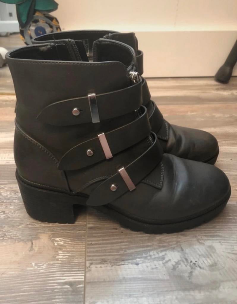 Anna Field enkellaarsjes maat 39, Kleding | Dames, Schoenen, Ophalen, Gedragen, Zwart, Lage of Enkellaarzen