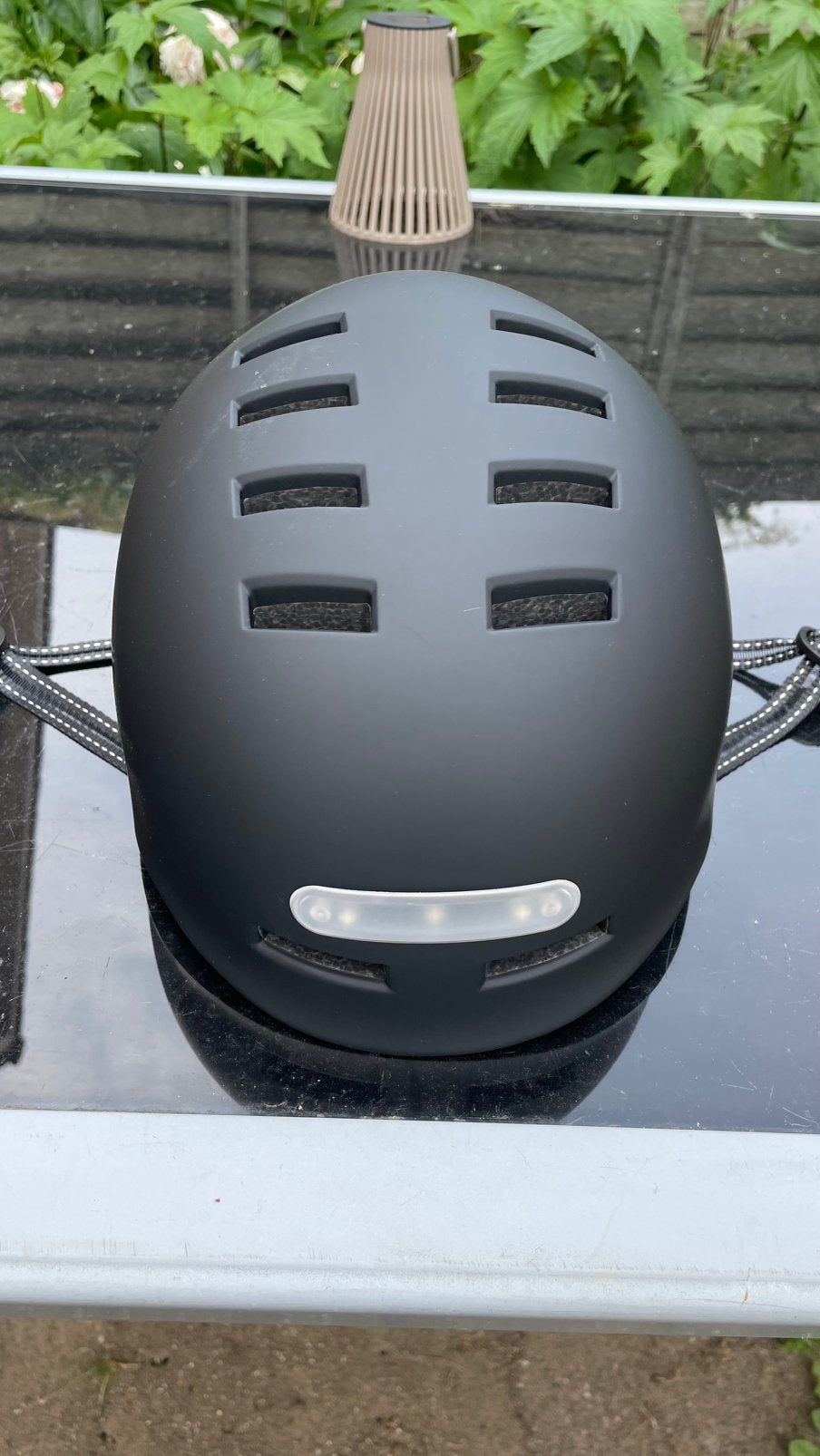 Fietshelm zwart maat M, Ophalen of Verzenden, Zo goed als nieuw, M, Heer of Dame
