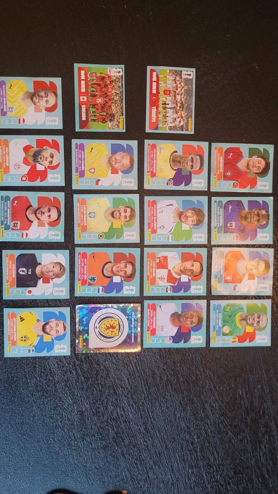 Panini WK 2026 Voetbalplaatjes - Diverse Spelers, Verzamelen, Ophalen of Verzenden, Zo goed als nieuw, Overige sporten, Poster, Plaatje of Sticker