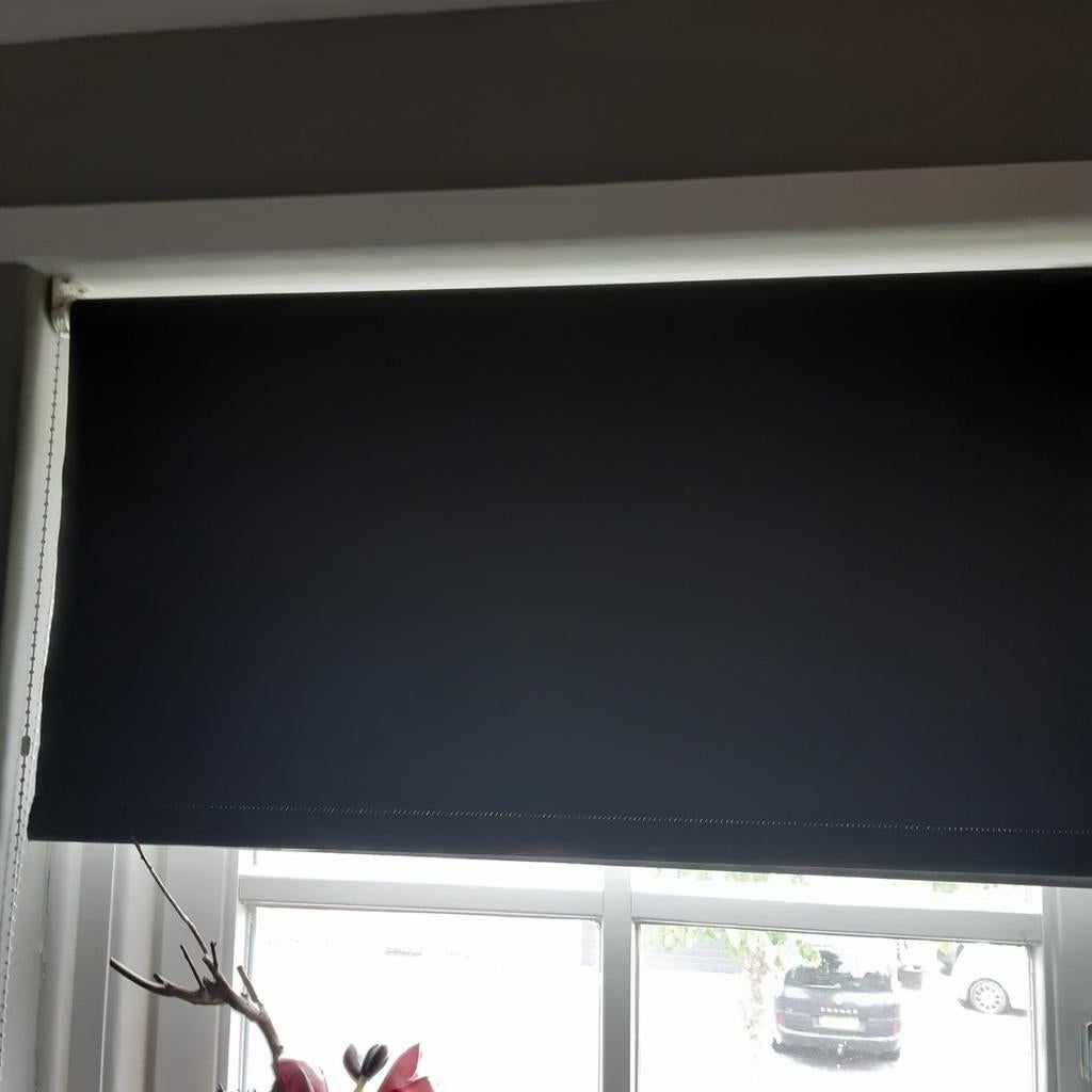 Rolgordijn,donkerbruin. H 117 x B 103 cm, Huis en Inrichting, Stoffering | Gordijnen en Lamellen, 100 tot 150 cm, Bruin, 100 tot 150 cm