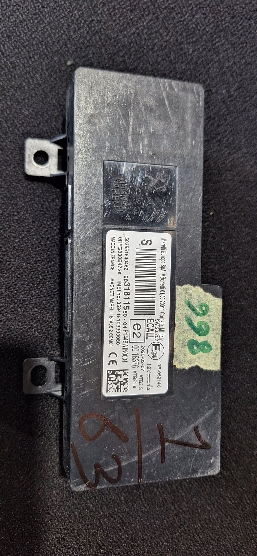 eCall Noodoproep Module Peugeot 208 3008 Citroen C3 Opel 983, Gebruikt, -, -, Ophalen of Verzenden