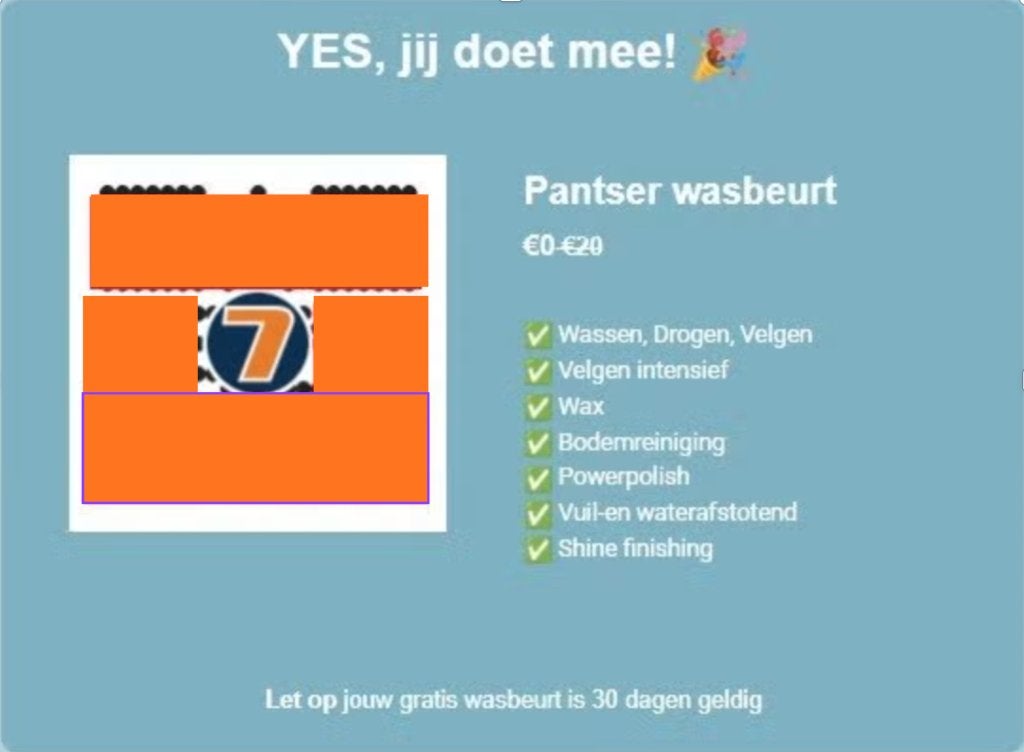 Washin7, Tickets en Kaartjes, Eén persoon, Overige soorten, Overige typen