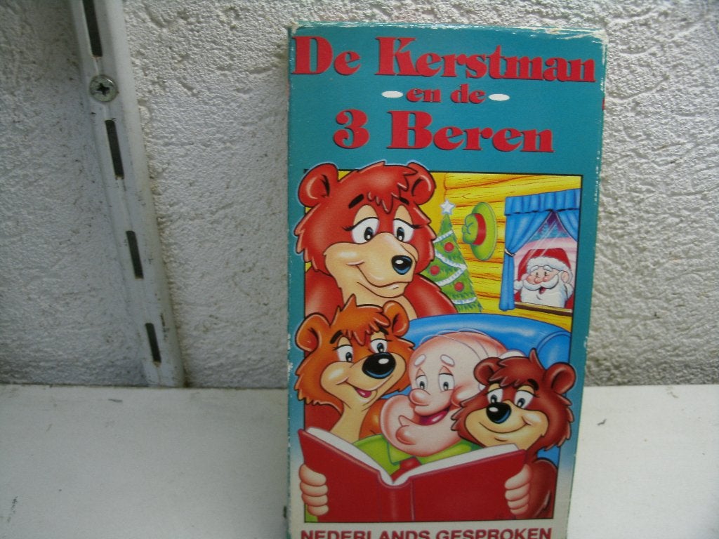 vhs 33a de kerstman en de 3 beren, Cd's en Dvd's, Alle leeftijden, Ophalen of Verzenden, Zo goed als nieuw