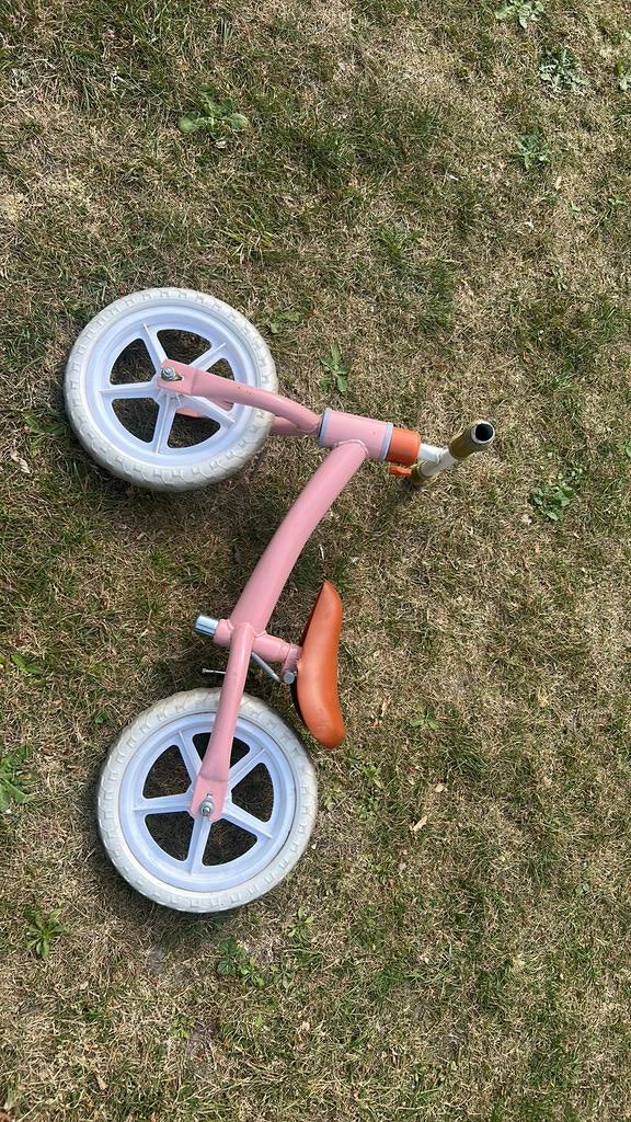 Roze loopfiets, Ophalen, Zo goed als nieuw, Loopfiets