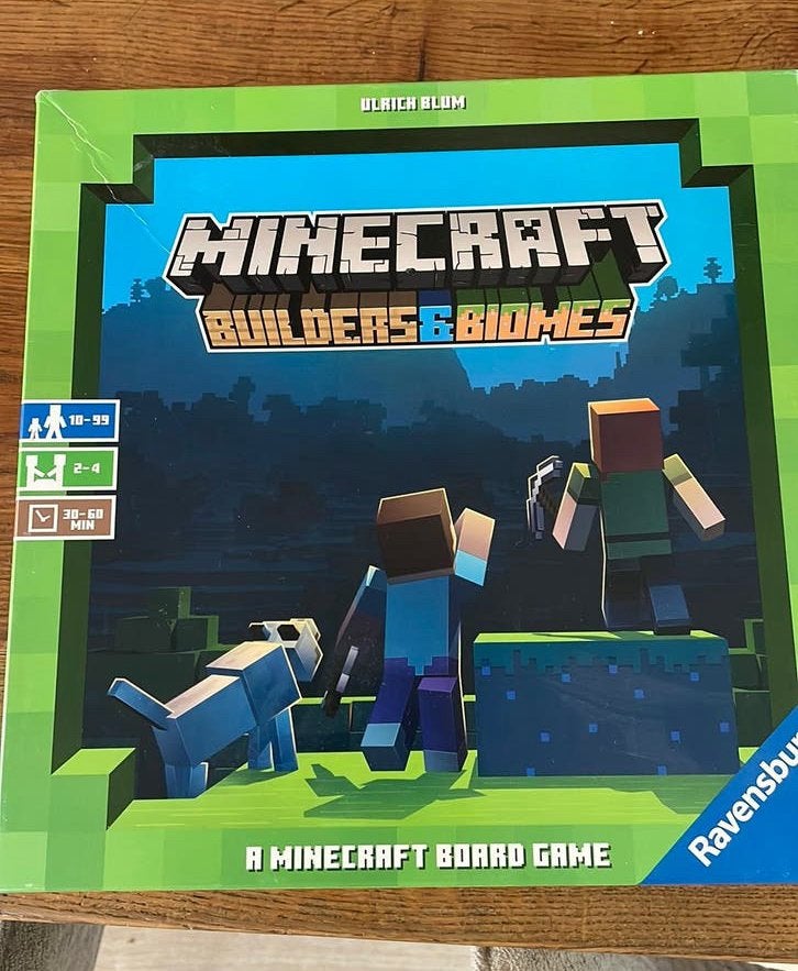 Minecraft bordspel, Ophalen, Zo goed als nieuw