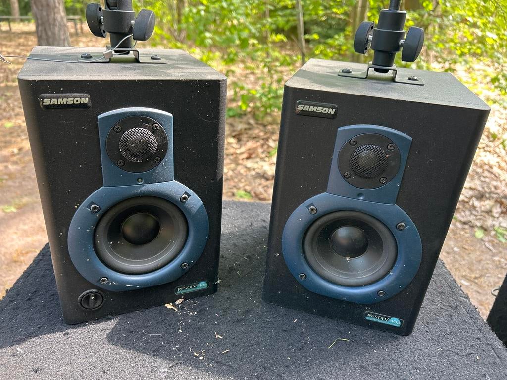 Samson Resolv 40a Actieve Studio Monitoren (Set van 2), Audio, Tv en Foto, Luidsprekers, Overige merken, Gebruikt, Ophalen of Verzenden
