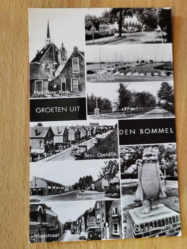 ansicht Den Bommel Meerluik, Verzamelen, Ophalen of Verzenden, Voor 1920, Zuid-Holland