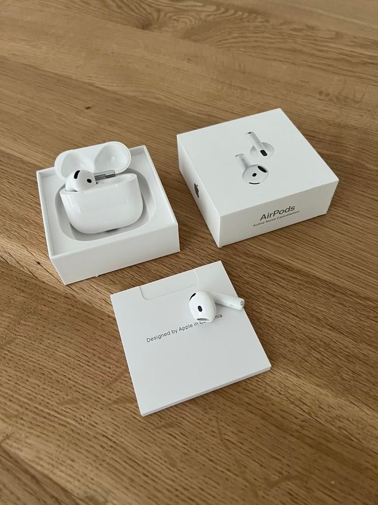 Apple AirPods 4 Active Noise Cancelation, Actieve ruisonderdrukking, Nieuw, Ophalen of Verzenden, Apple