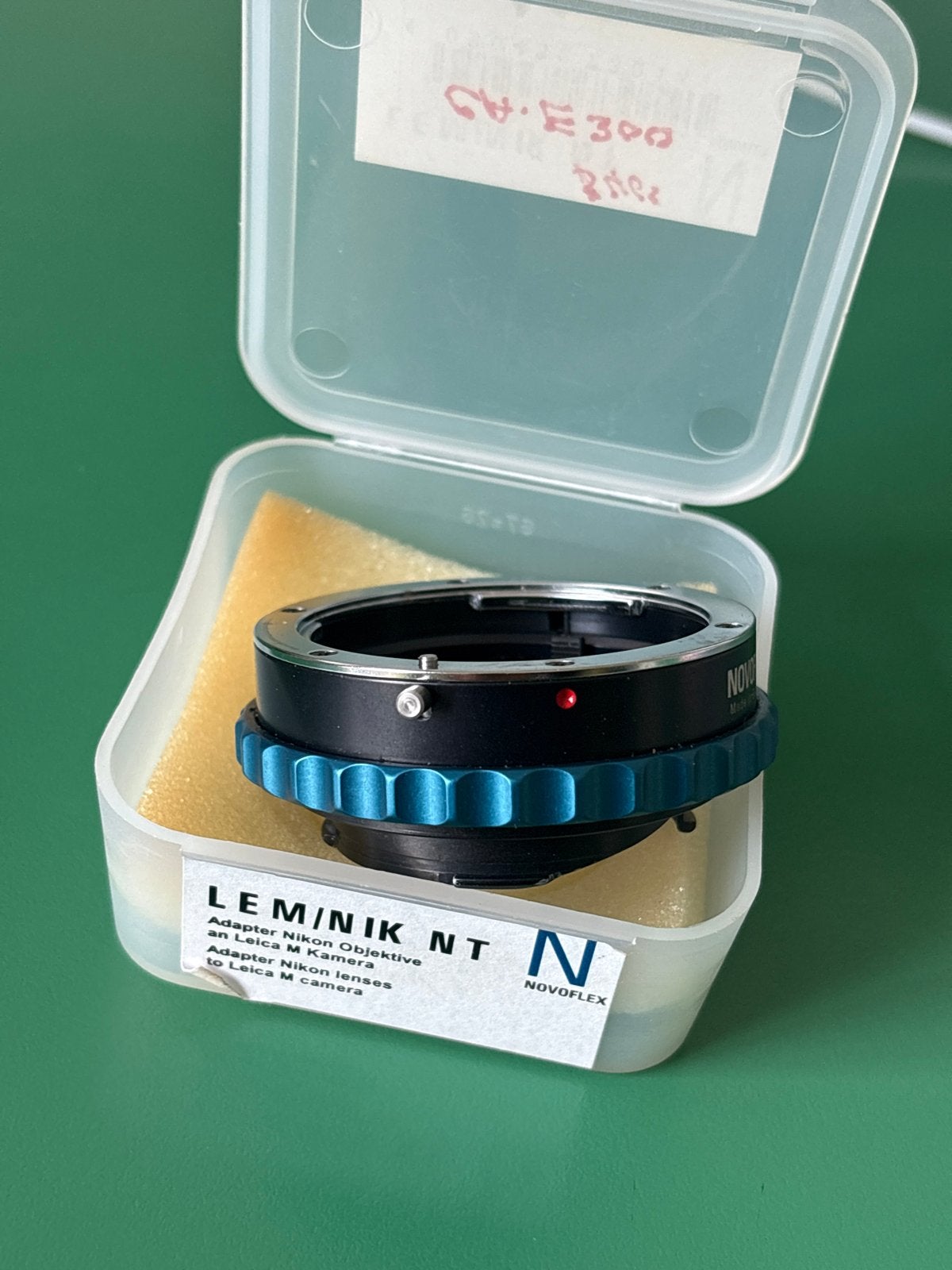 Novoflex LEM/NIK-NT Lensadapter Nikon naar Leica M, Overige merken, Lensadapter, Verzenden, Zo goed als nieuw